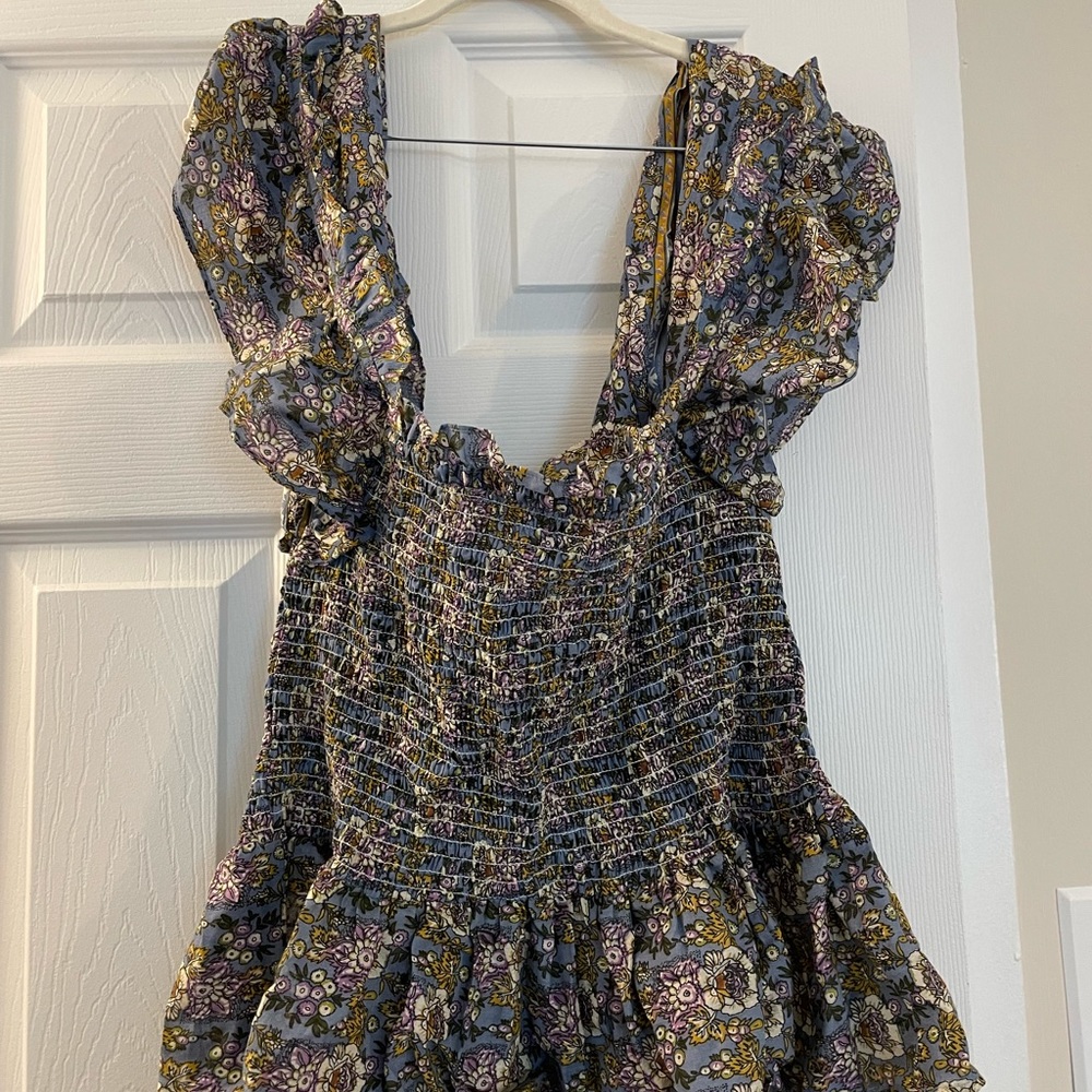 Jennifer & Grace ruffle and rouched top